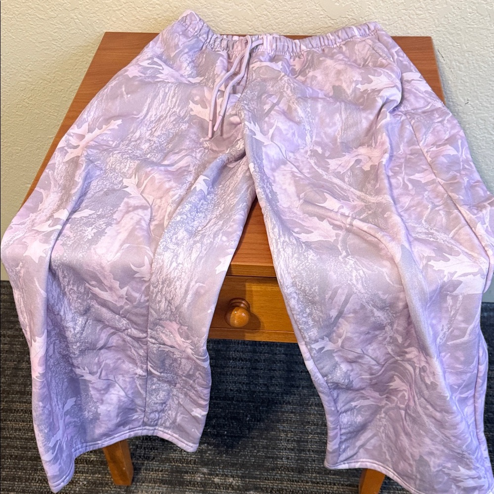 Pink/Purple Camouflage Joggers